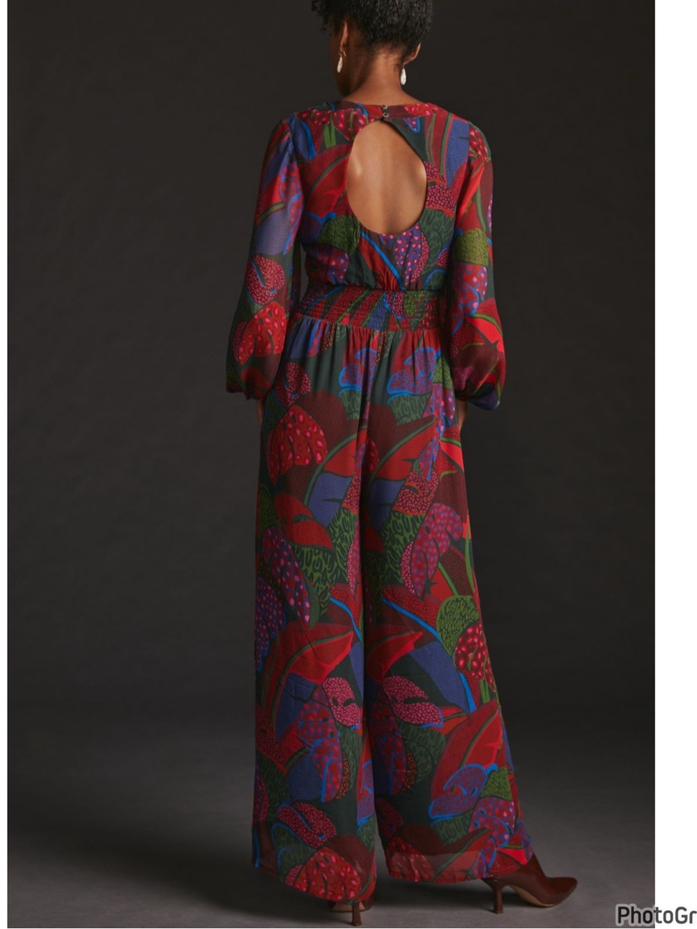 Anthropologie Farm Rio Printed Jumpsuit Small - Picture 2 of 7